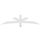 Ekena Millwork Davenport Architectural Grade PVC Gable Bracket, 72"W x 18"H x 2"D x 4"F, 6/12 Pitch GBP072X18X0204DAV00 - alternate 4
